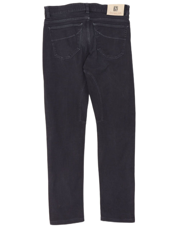 SIVIGLIA Herre Slim Fit Casual Bukser W33 L30 Marineblå Bomuld