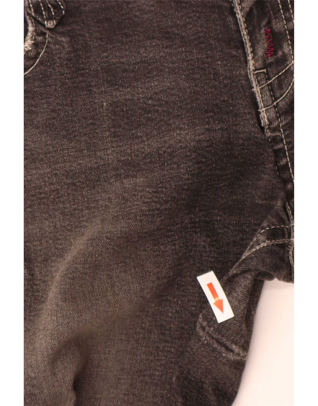 Roxy Kvinder Grafisk Slim Jeans W32 L32 Grå Bomuld