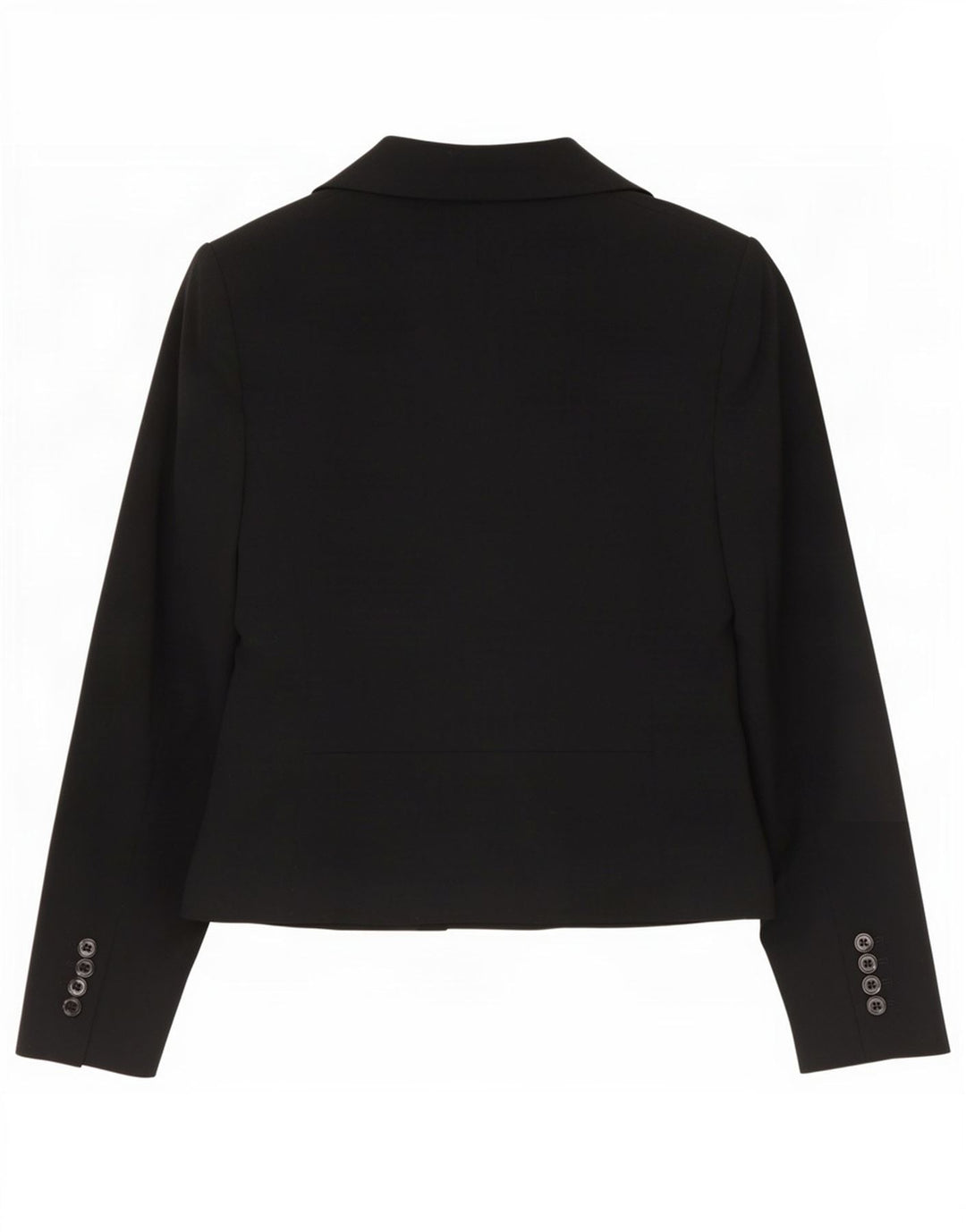 Marks & Spencer Dame 2-knaps blazerjakke UK 6 XS Sort Polyester