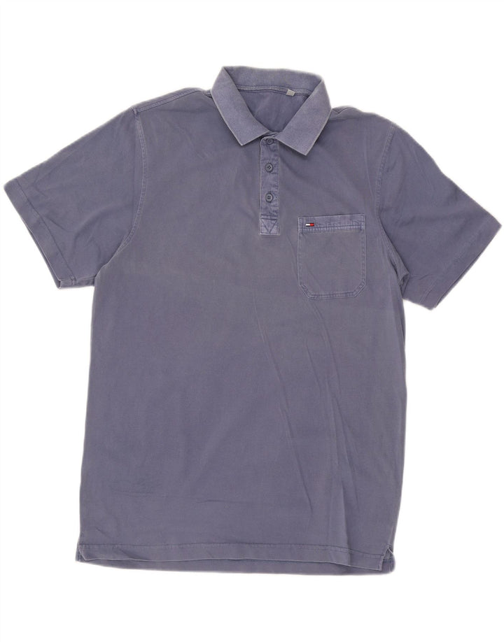 TOMMY HILFIGER Poloshirt til mænd Medium marineblå bomuld