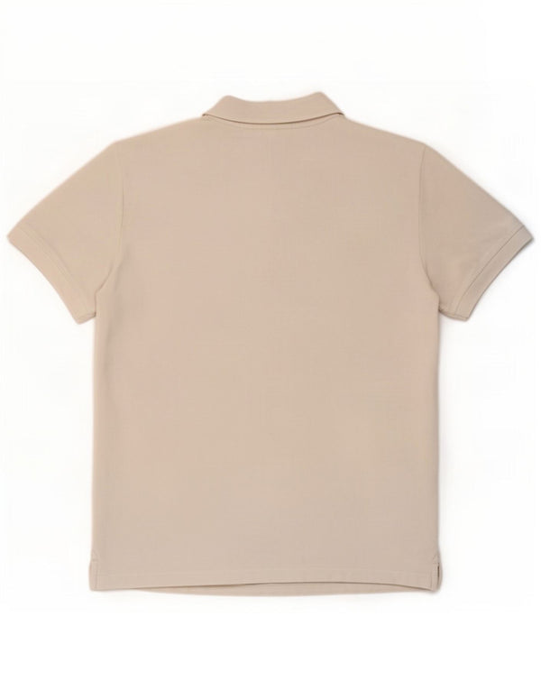 Kappa herre poloshirt XL hvid bomuld