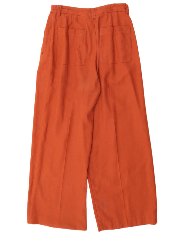 Toast Womens Loose Fit Pegged Trousers W30 L30 Brown