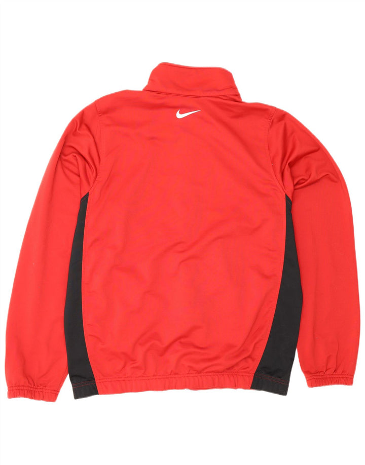 Nike træningsdragt topjakke til mænd Medium Rød Colourblock