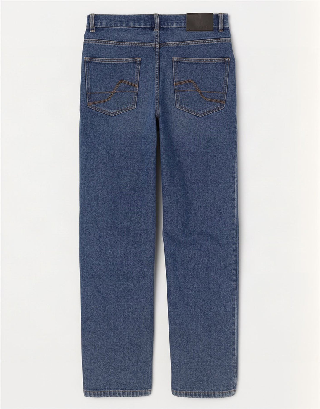 Pierre Cardin Herre Regular Fit Straight Jeans W34 L29 Blå Bomuld
