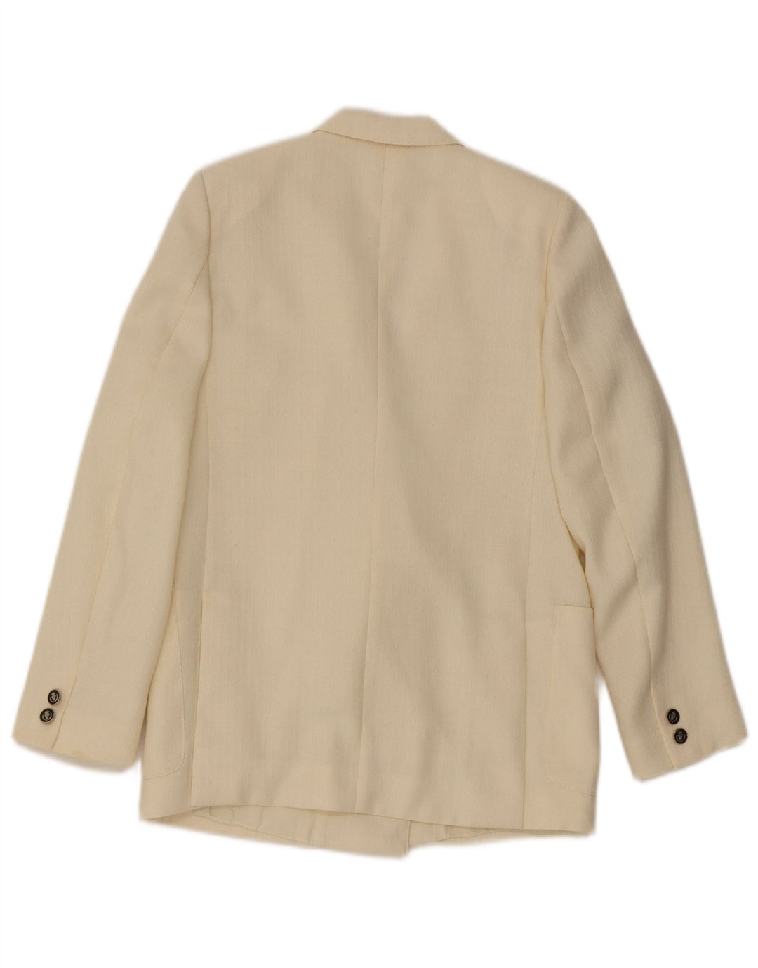 Cody Dame Dobbeltradet Blazer Jacket IT 40 Small Off White
