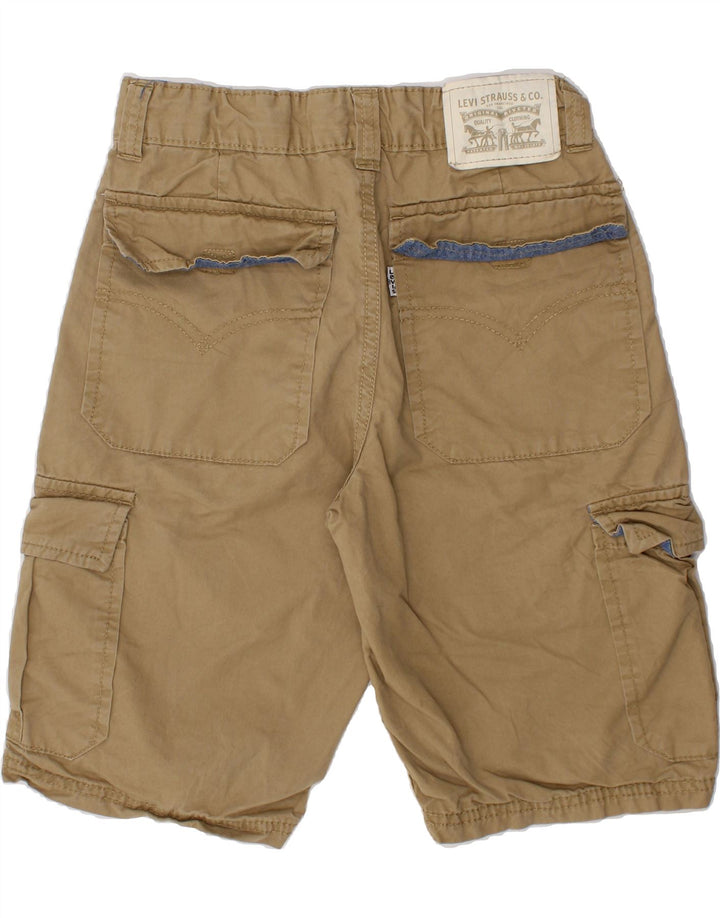 LEVI'S Boys Cargo Shorts 9-10 Years W25  Beige Cotton Vintage Levi's and Second-Hand Levi's from Messina Hembry 