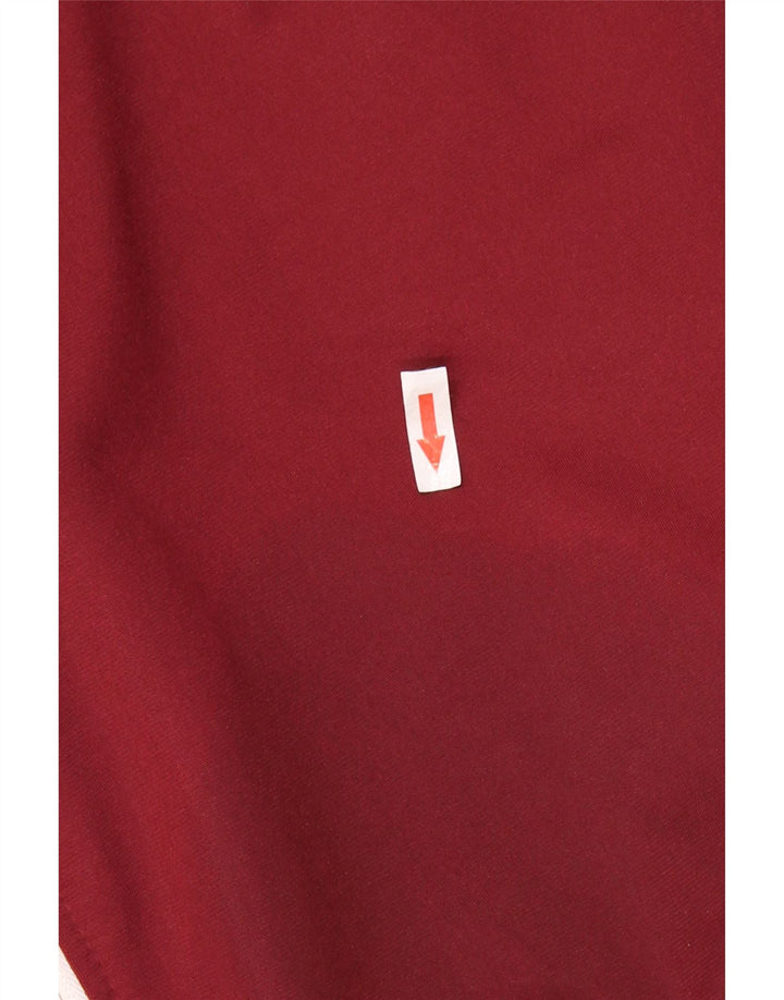 UMBRO Herre grafisk træningsdragt Topjakke XL Burgundy Polyester