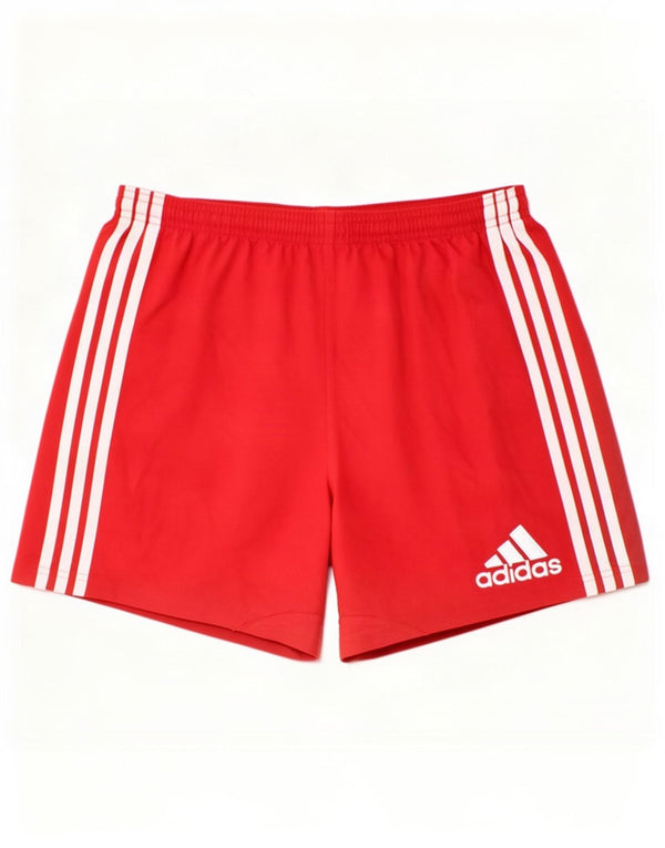 Adidas Boys Climacool Sportsshorts 15-16 År Rød Polyester