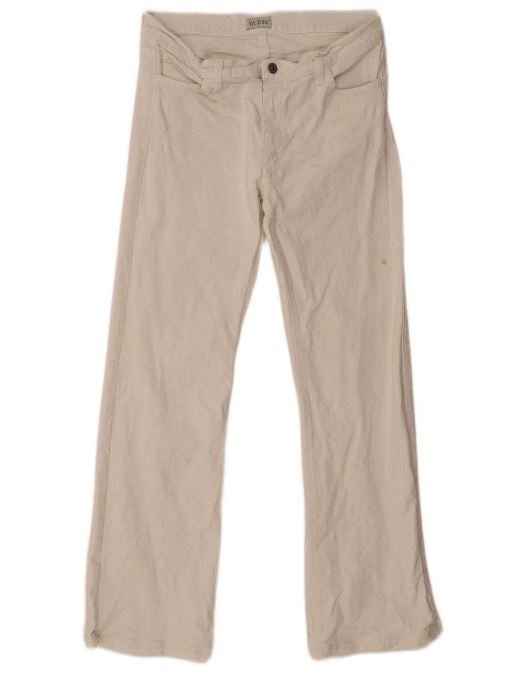 Guess Herre Bootcut Jeans W34 L28 Off White