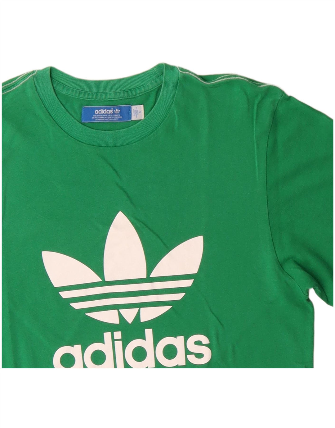 Adidas Herre grafisk T-shirt top lille grøn bomuld