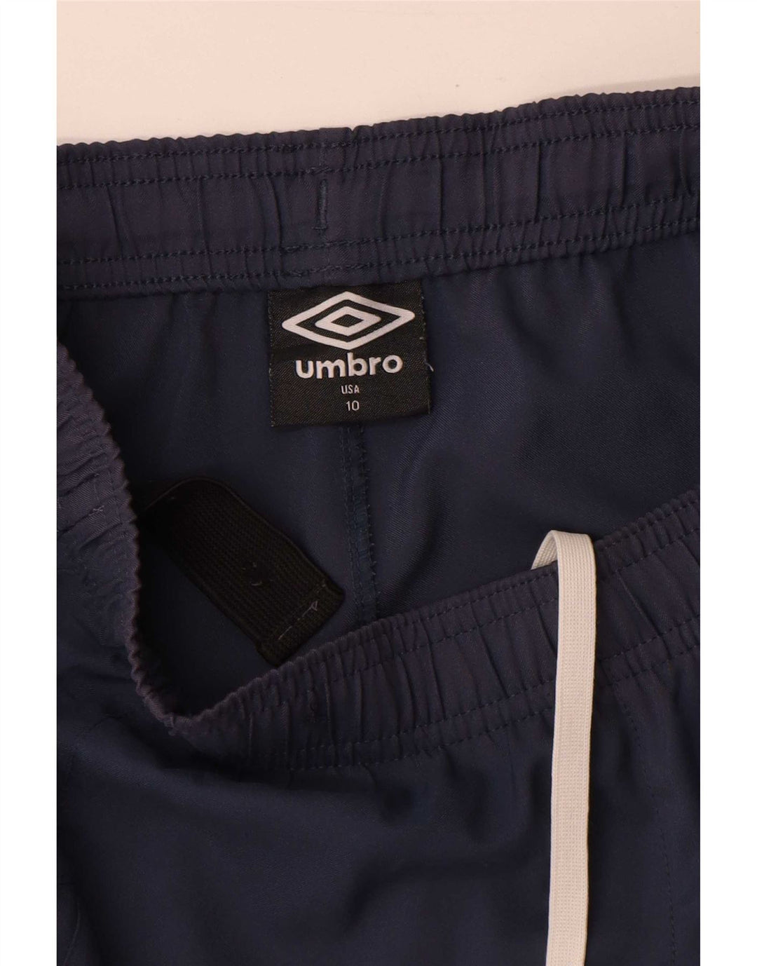 Umbro Womens Sports Shorts US 10 Large Navy Blue