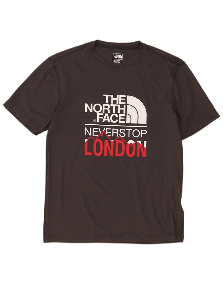 The North Face Herre grafisk T-shirt Top Lille sort polyester