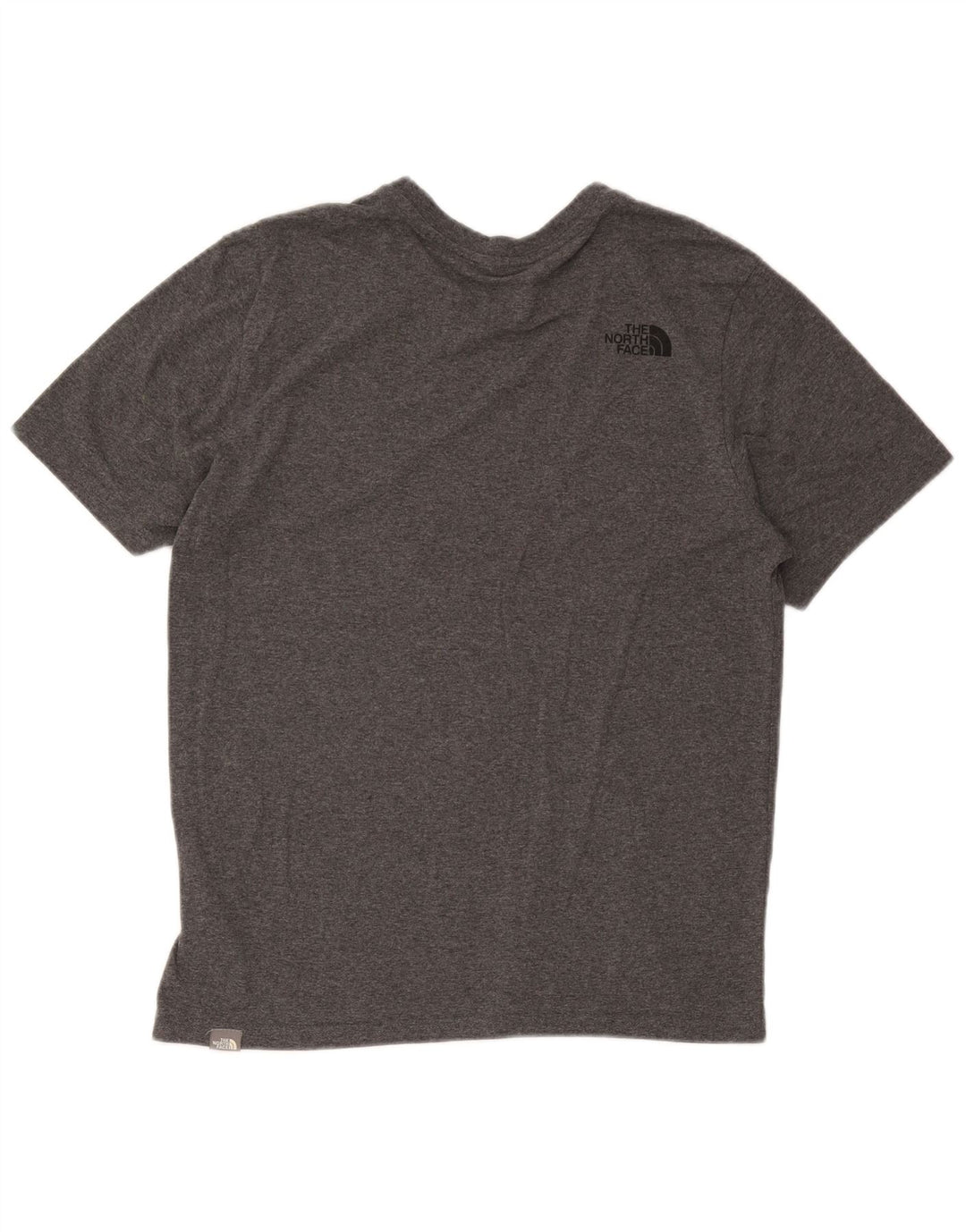 The North Face Herre T-Shirt Top Medium Grey Flecked Bomuld