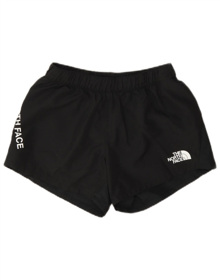 The North Face Graphic Sports Shorts til kvinder UK 10 Small Black Polyester