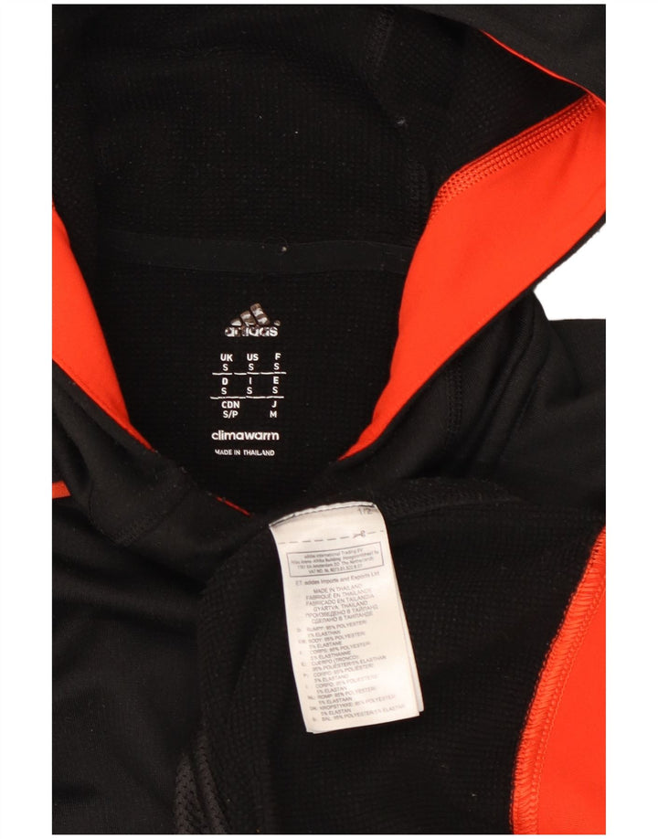 Adidas Herre Climawarm Hoodie Jumper Lille sort polyester