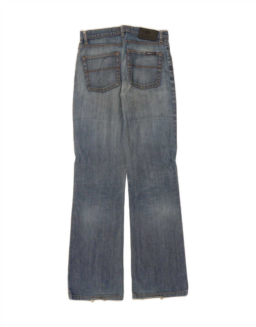 CERRUTI Womens Bootcut Jeans W27 L30 Blue Cotton Vintage Cerruti and Second-Hand Cerruti from Messina Hembry 