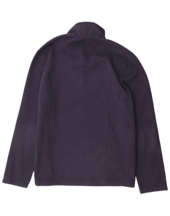The North Face herre lynlåshals fleecetrøje XL marineblå polyester
