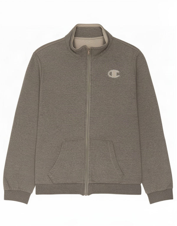 Champion Womens træningsdragt Topjakke UK 18 XL Grå Bomuld
