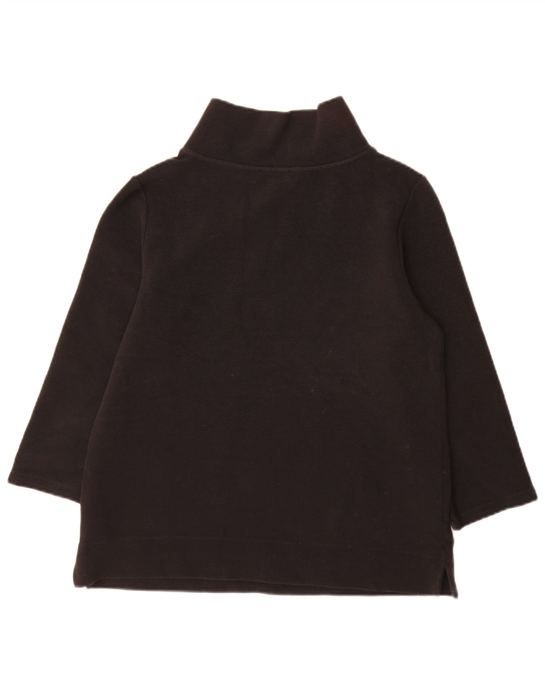 Hobbs Dame Top 3/4 ærmer UK 14 Medium Sort Bomuld