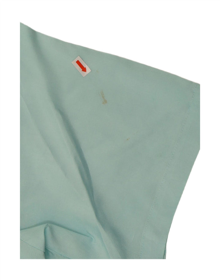 MIRAGE Mens Shirt Size 39/40 Medium Turquoise Polyester Vintage Mirage and Second-Hand Mirage from Messina Hembry 