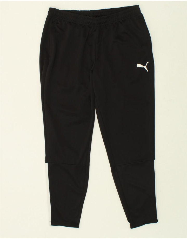 PUMA Womens Tracksuit Trousers UK 18 XL Black Vintage Puma and Second-Hand Puma from Messina Hembry 