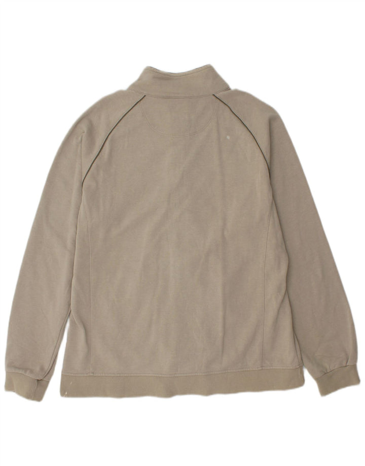 CHAMPION Dame Easy Fit træningsdragt Topjakke UK 20 2XL Beige Bomuld