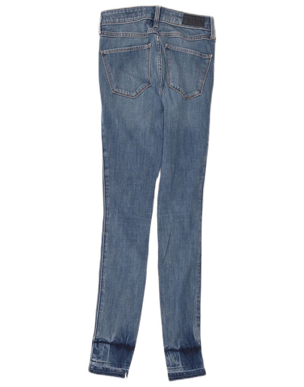 HOLLISTER Dame Højtalje Skinny Jeans US 00 2XS W23 L30 Blå Bomuld