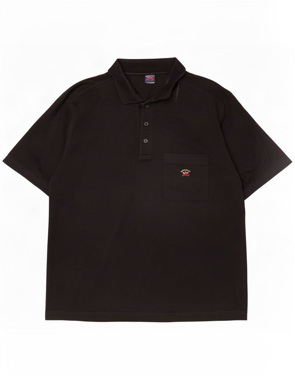 Paul & Shark Herre Yachting Polo Shirt XL Sort Bomuld