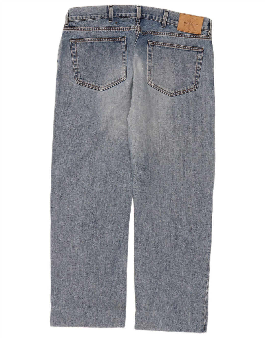 Calvin Klein Lige Jeans til kvinder W36 L28 Blå
