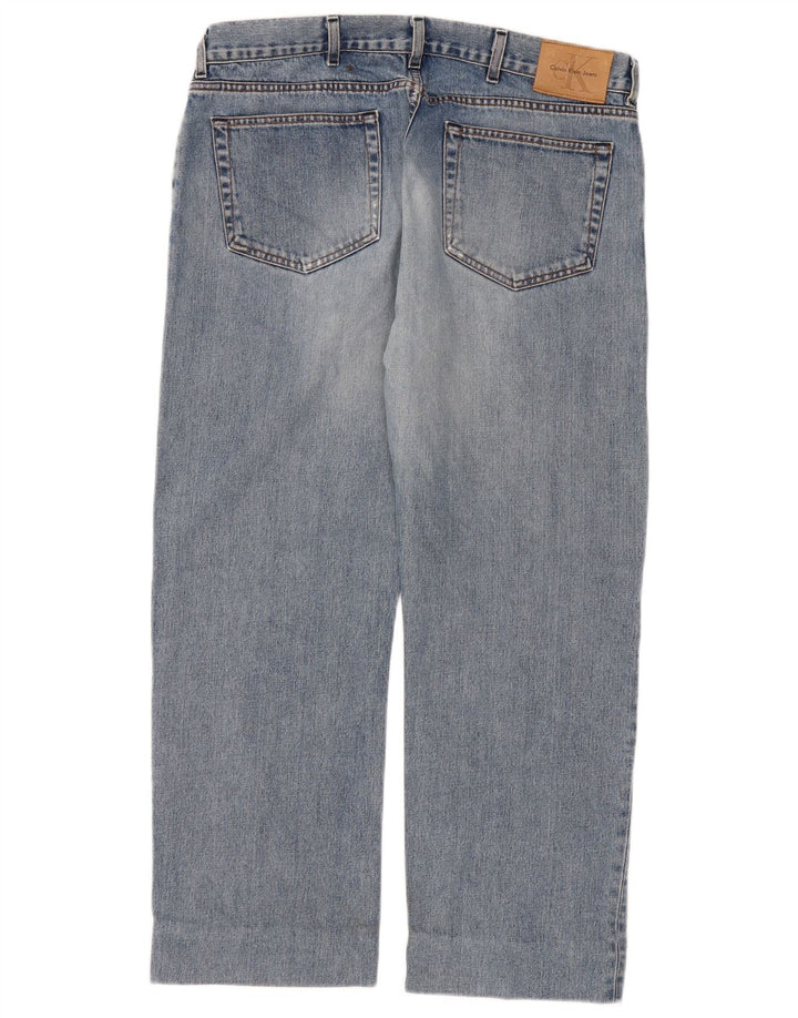 Calvin Klein Lige Jeans til kvinder W36 L28 Blå