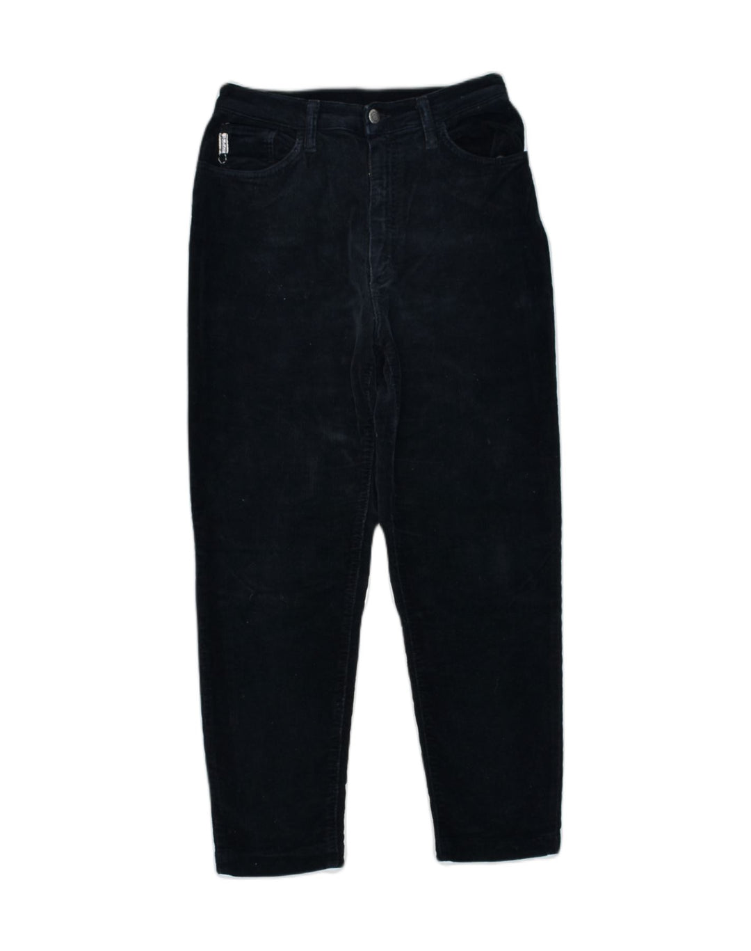 HOLIDAY Womens Capri Trousers IT 48 XL W38 L25 Black Cotton | Vintage | Thrift | Second-Hand | Used Clothing | Messina Hembry 