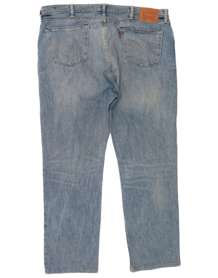 Levi's Herre 541 tilspidsede jeans W42 L34 blå bomuld