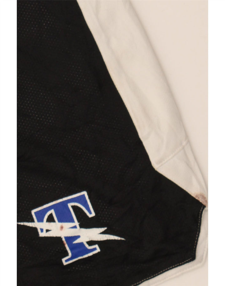 ADIDAS Boys Graphic Sport Shorts 9-10 Years Medium  Black Colourblock Vintage Adidas and Second-Hand Adidas from Messina Hembry 