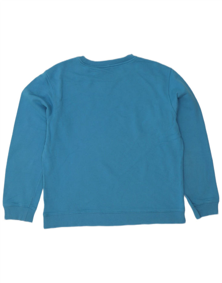 K-Way Herre Sweatshirt Jumper XL Blå Bomuld