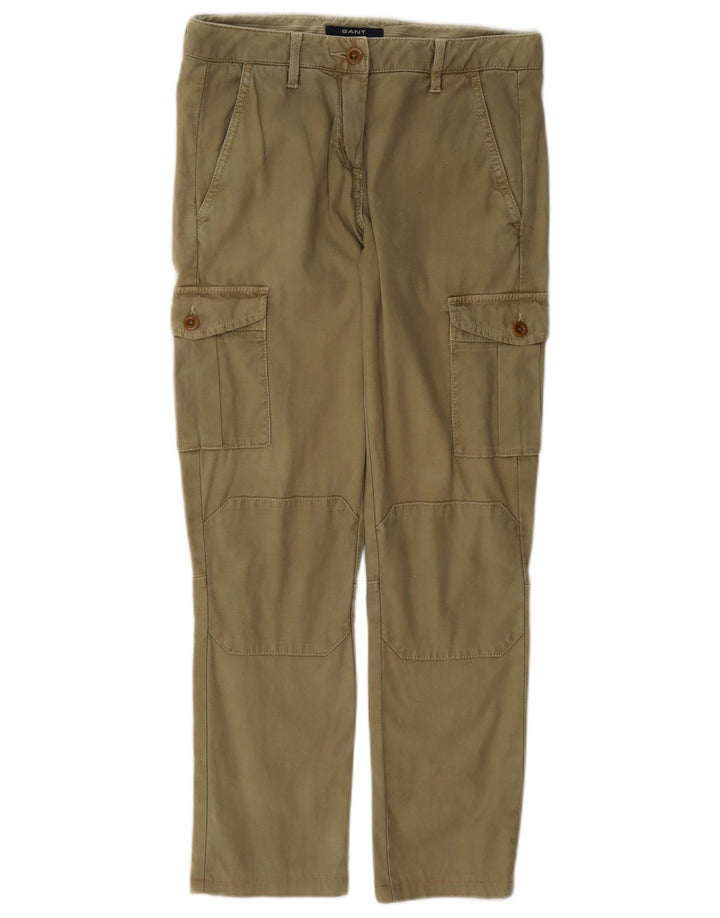 Gant Dame Slim Cargo Bukser UK 8 Small W27 L26 Khaki