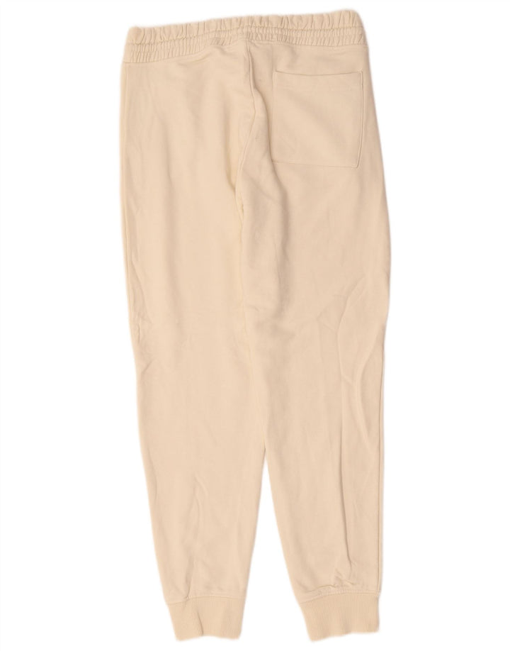 Zara Herre træningsdragt Bukser Joggers Medium Off White Bomuld