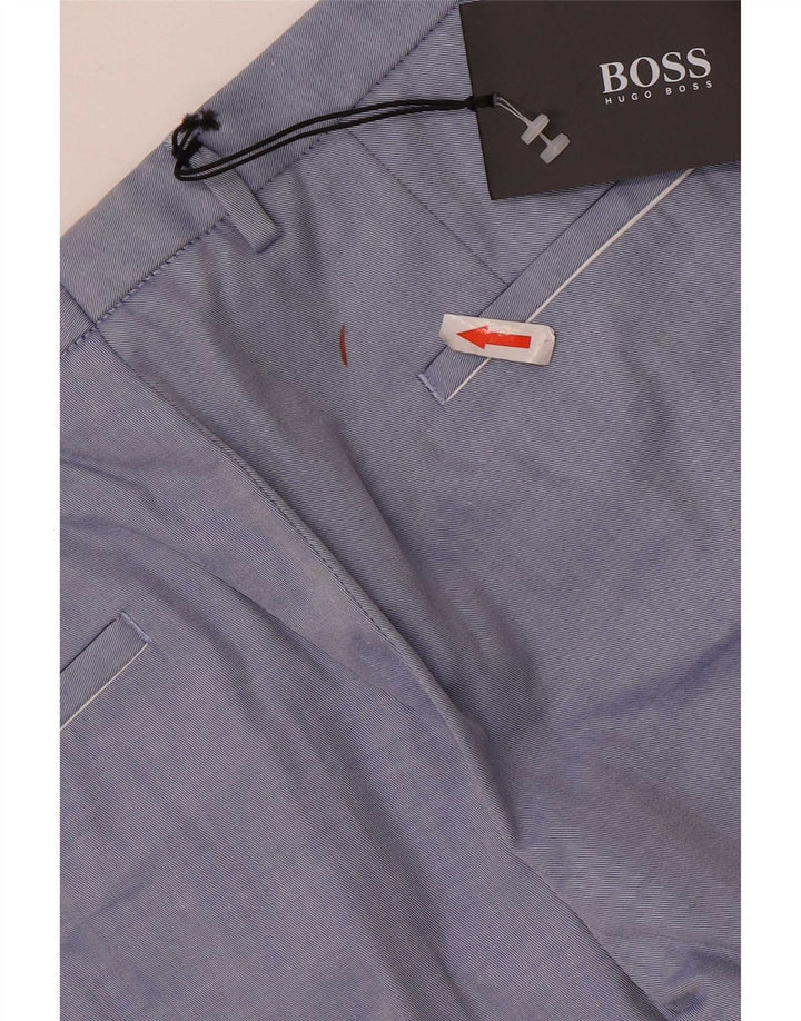 Hugo Boss Herre Slim Chino Bukser W34 L33 Blå