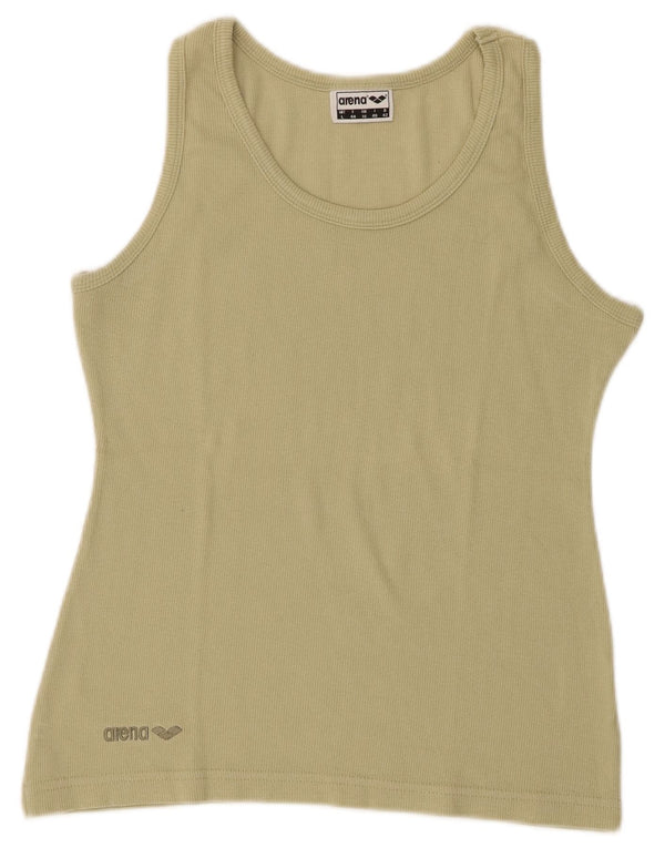 Arena Damevest Top UK 16 Stor Grøn Bomuld