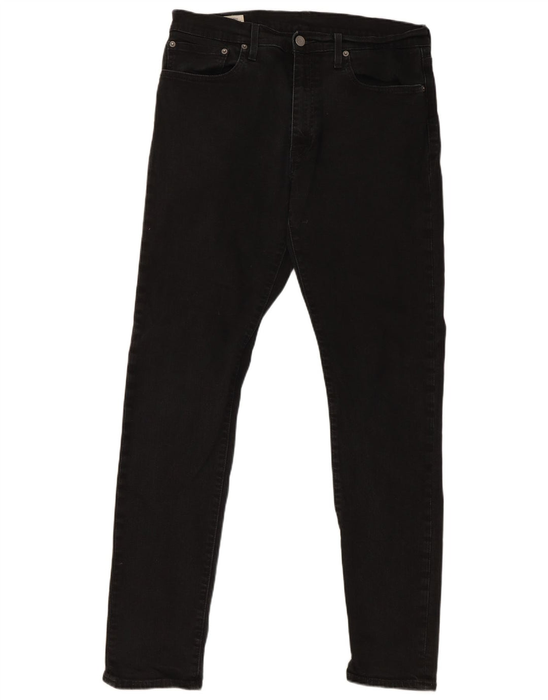 Levi's Herre 512 Slim Tapered Jeans W34 L34 Sort Bomuld