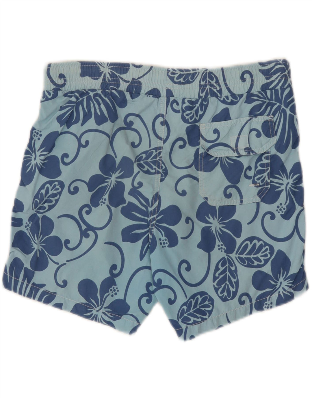 Fred Perry Badeshorts til mænd, små blå blomster polyamid