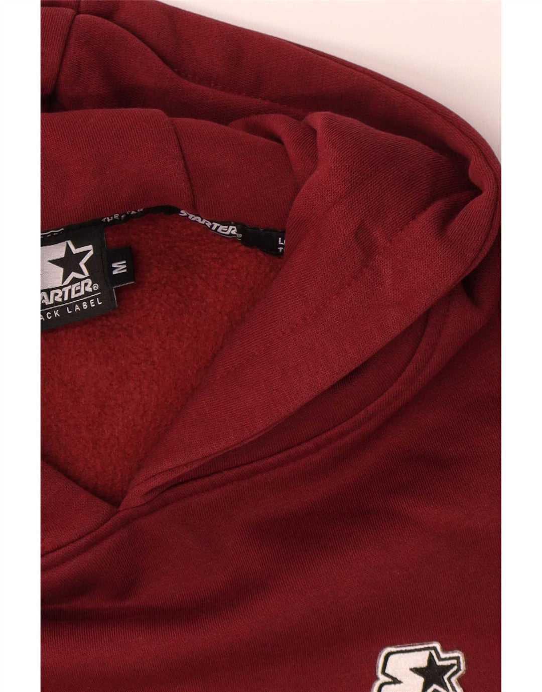 Starter Herre hættetrøje Jumper Medium Burgundy Bomuld
