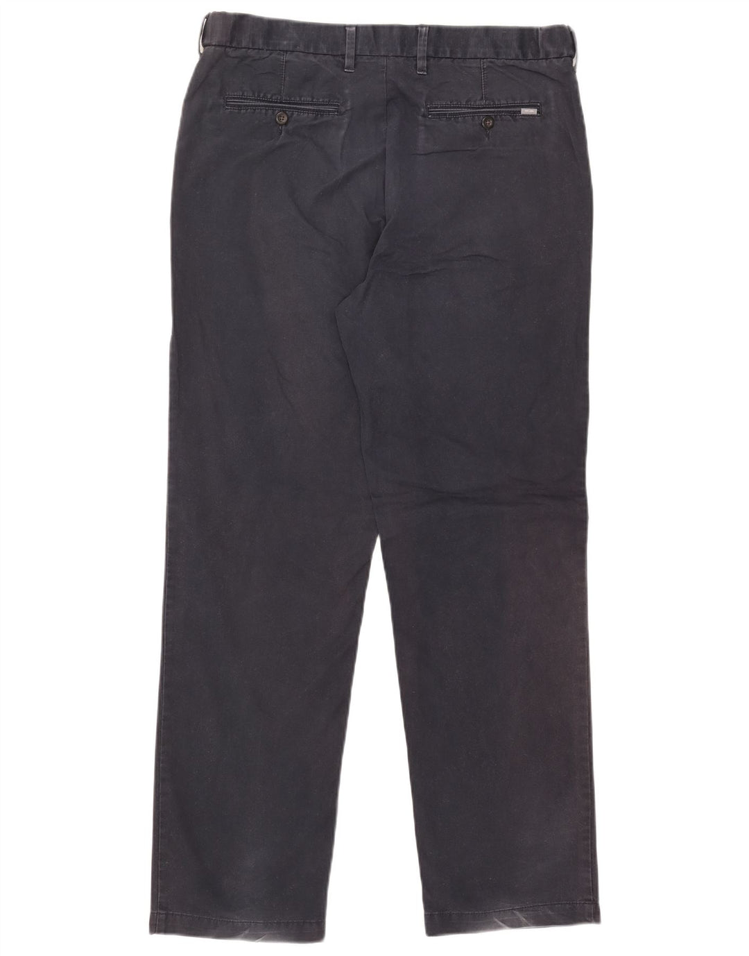 Marks & Spencer Herre Straight Regular Fit Suit Bukser W36 L33 Marineblå