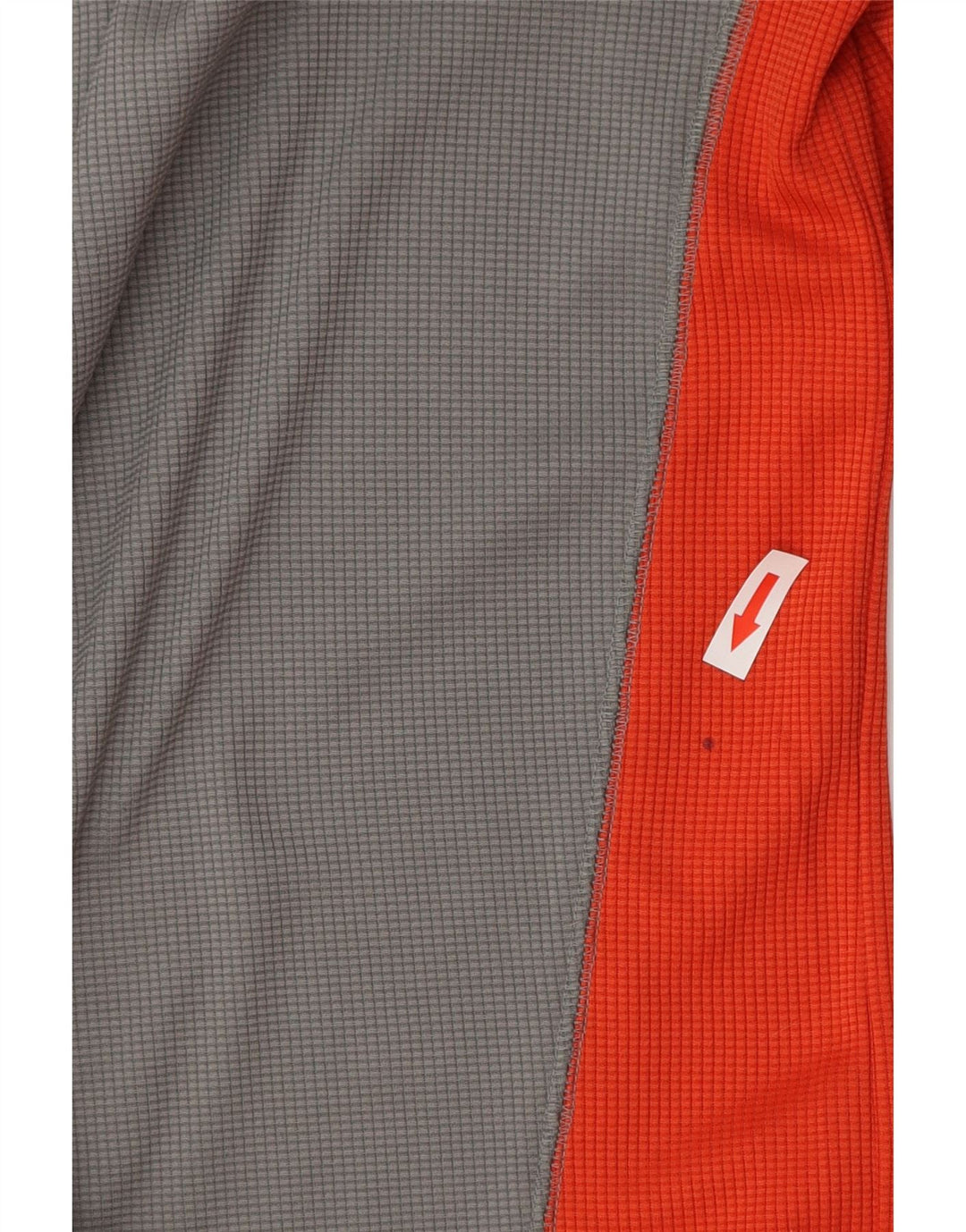 EDDIE BAUER Herre T-Shirt Top Stor Grå Colourblock Polyester