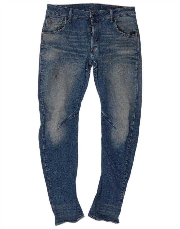 G-Star Herre 3D Arc Slim Jeans W32 L32 Blå Bomuld