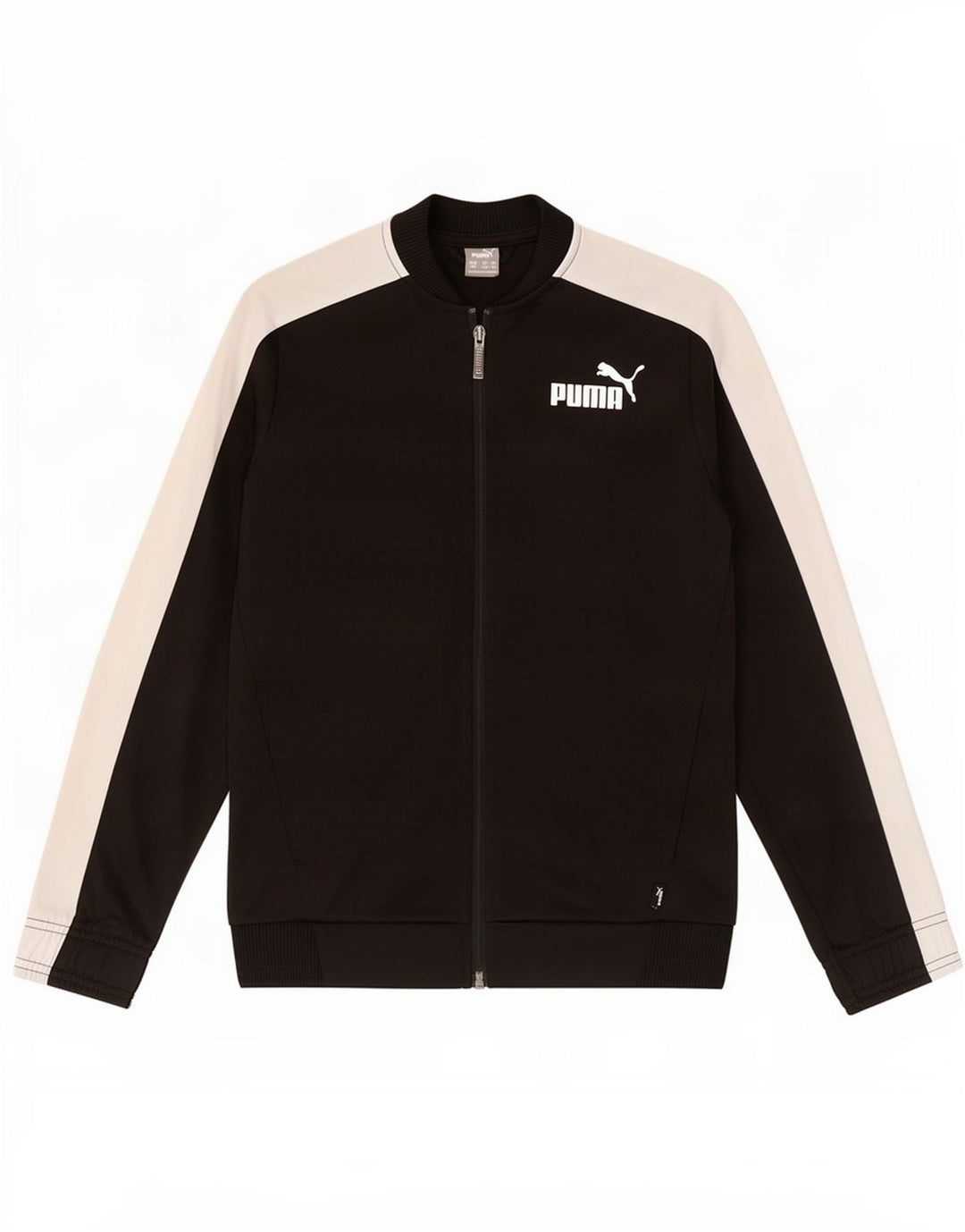 Puma Træningsdragt Topjakke til drenge 11-12 år Sort Colourblock Polyester