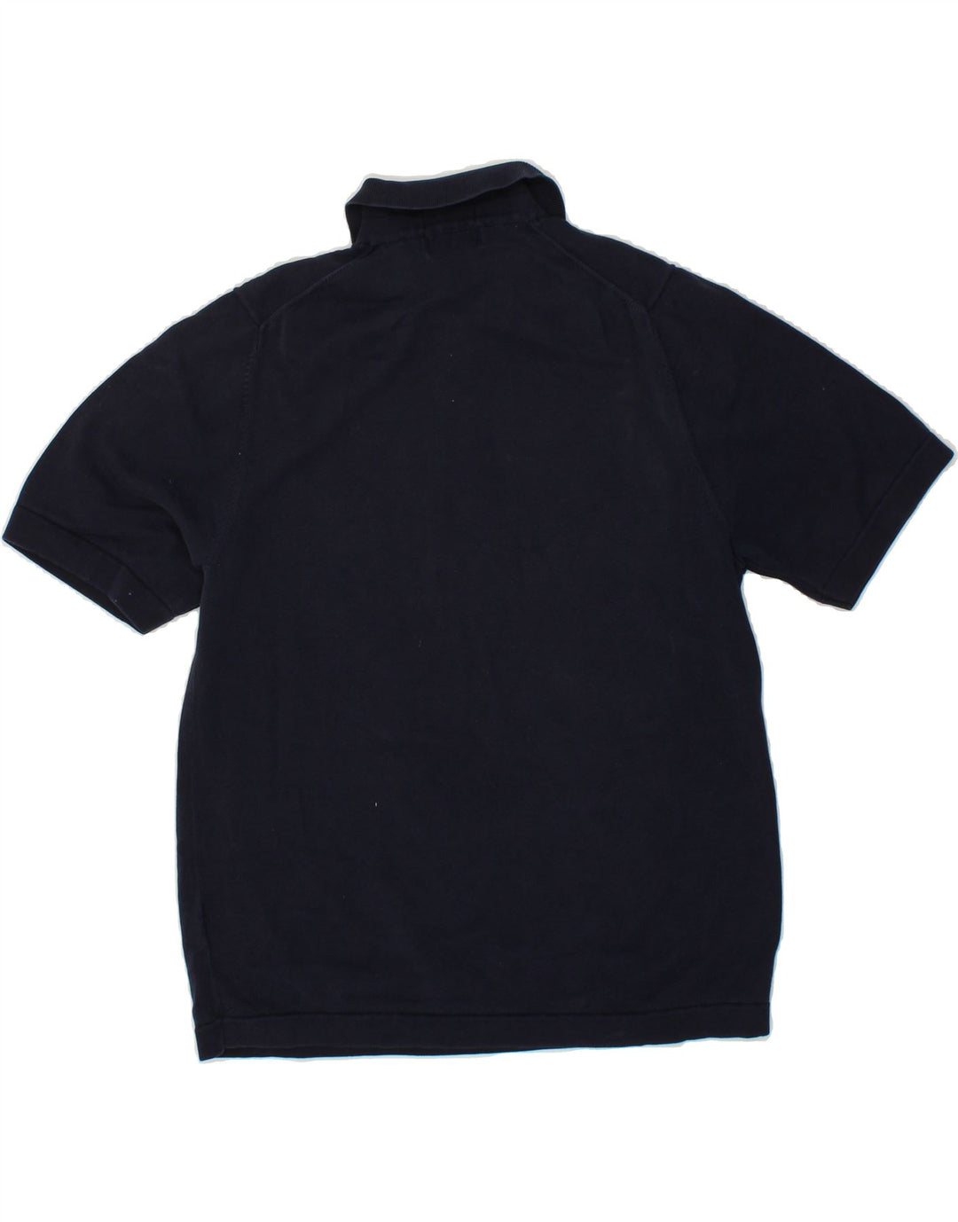 EDDIE BAUER Mens Polo Shirt Medium Navy Blue Cotton Vintage Eddie Bauer and Second-Hand Eddie Bauer from Messina Hembry 