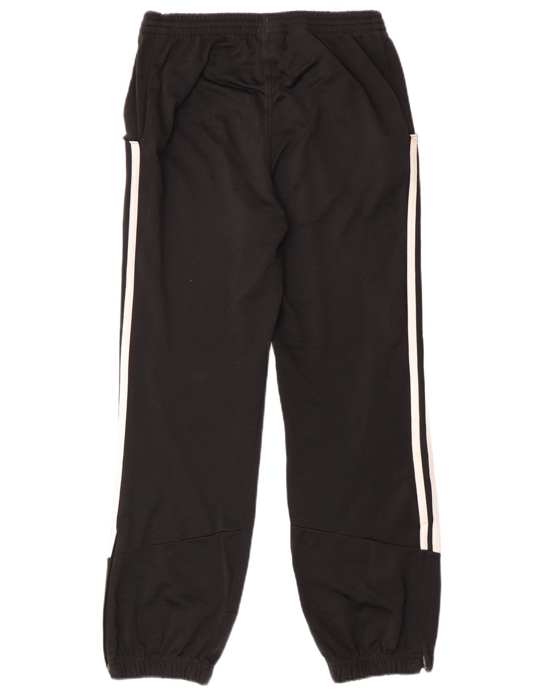 Adidas Drenge Træningsdragt Bukser Joggers 11-12 År Sort Polyester