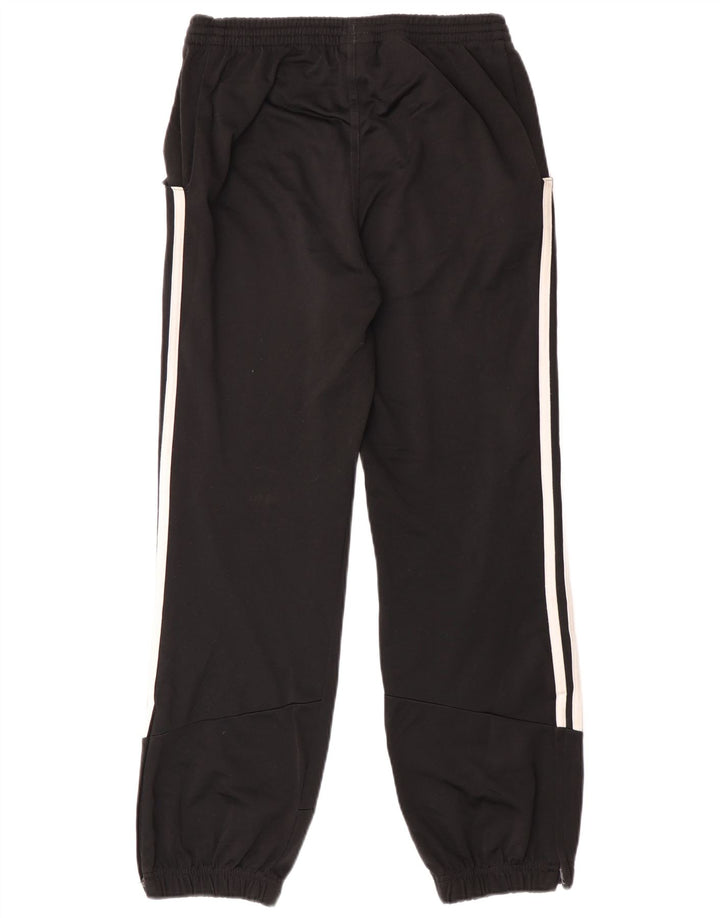 Adidas Drenge Træningsdragt Bukser Joggers 11-12 År Sort Polyester