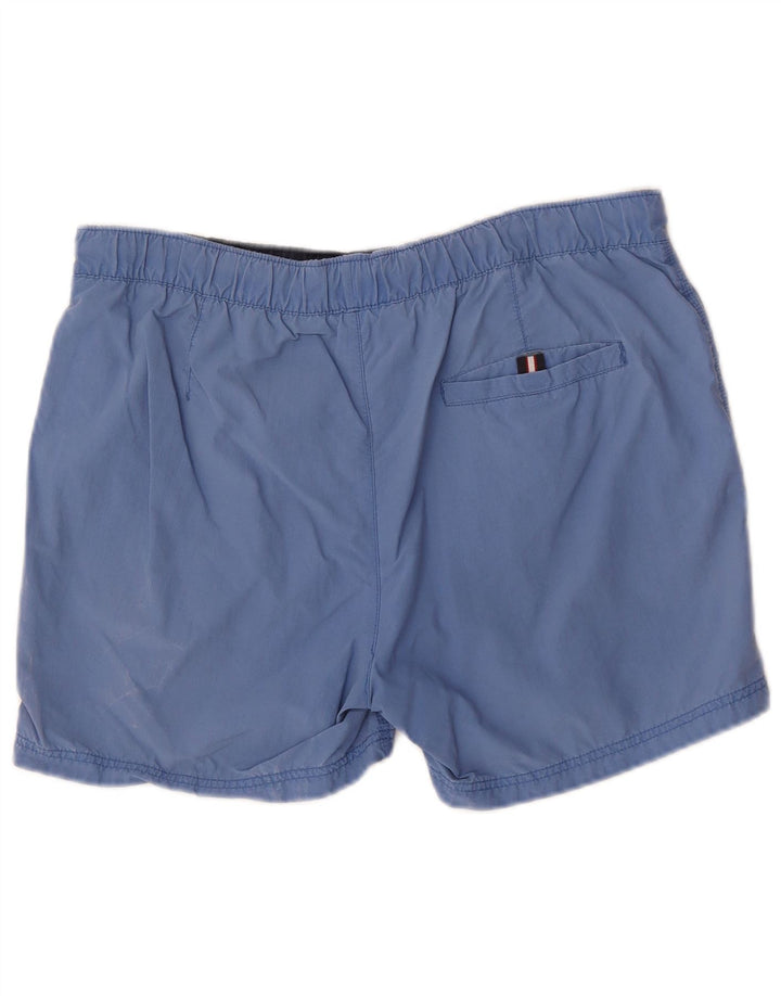 Tommy Hilfiger Grafiske badeshorts til mænd store blå polyester