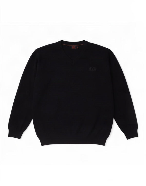 Avirex Drenge V-hals sweater 11-12 år Navy Blue Viscose